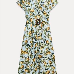 NEW ZARA Floral Print Women's Dress